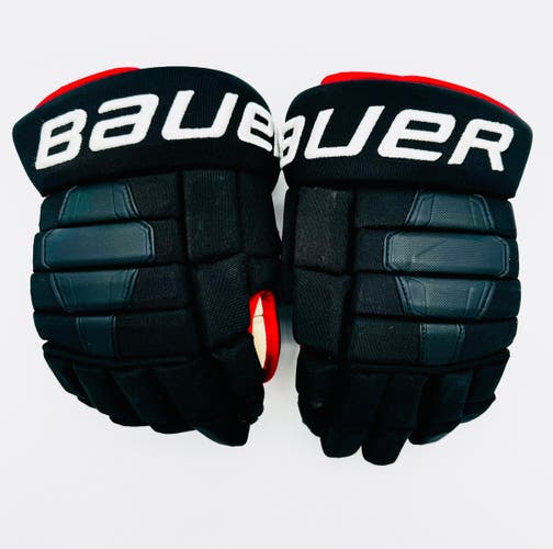 Custom NHL Pro Stock Bauer Nexus 2N Pro Hockey Gloves-14"-Kane Spec-Single Layer Palms-Zero Cuff