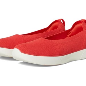 Keds BlissWalk Skimmer Flats Women's 8 Red Slip On Comfort Casual Shoes HAWK1905