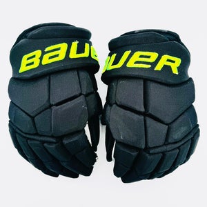 New Dallas Stars BLACKOUT Bauer Supreme Mach Hockey Gloves-14"-Custom Palms