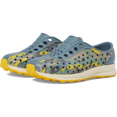 Native Shoes Robbie Sugarlite Kids US 5 Gray Slip-On Perforated Shoes HAWK1813