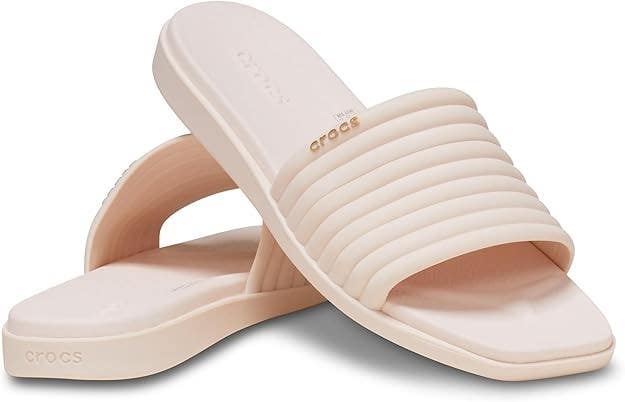 Crocs Miami 209794-0WW Slide Womens US 11 Dew Slip-On Casual Sandals HAWK2122