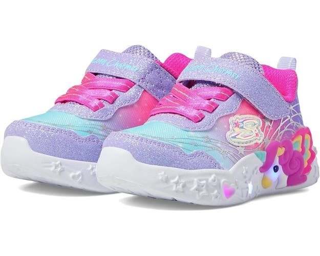 Skechers Unicorn Dreams 302694N Sneakers Kids US 9 Hyper Pink Shoes HAWK2123