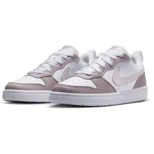 Nike Court Borough Low Recraft DV5456-134 Kids 5.5 White Purple Shoes HAWK1866