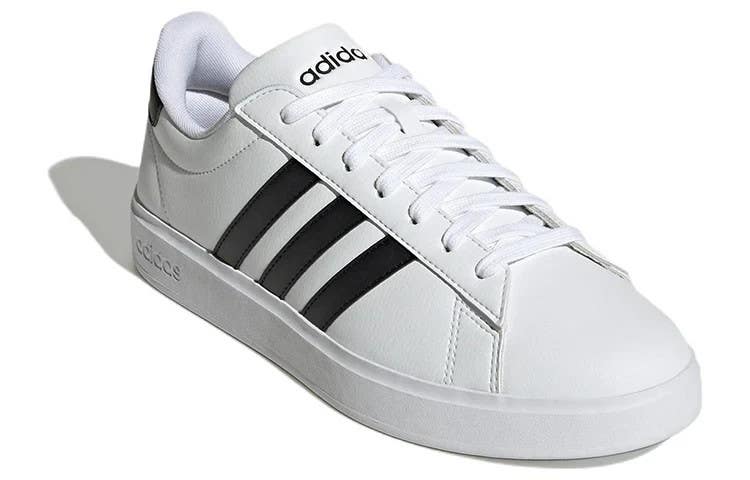 Adidas Grand Court 2.0 GW9195 Sneaker Men's US 11.5 White Black Shoes HAWK2098