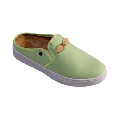 Spenco Andrey SP1058REE Women's 7.5 Green Round Toe Slip-On Slide HAWK1837