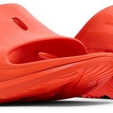 Hoka One One Recovery Slide 3 1135061-VOVO Mens US 11 Orange Sandals HAWK2135