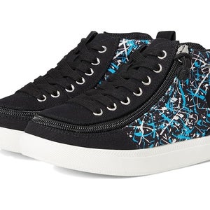 BILLY Footwear Classic DR II High Little Kid's 2C Black Graffiti Shoes HAWK1787