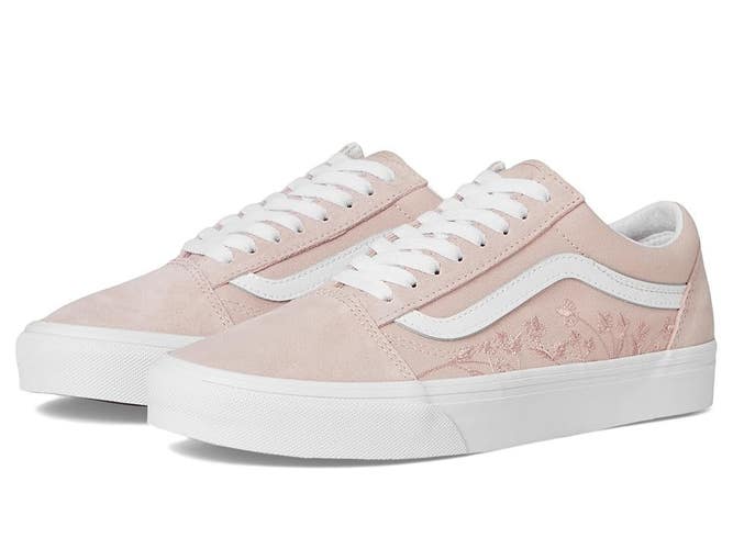 Vans Old Skool Sneakers Men's 10 Sepia Rose Embroidered Lifestyle Shoes HAWK2097