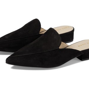 Cole Haan Piper W08934-001 Mule Women's US 7.5 Black Suede Pointed Toe HAWK2149