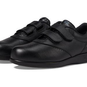 Sas Me Too 1580-013 Sneakers Women's US 8.5 Black Leather Walking Shoes HAWK2152