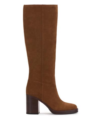 Vince Camuto Gibi Narrow Calf Knee High Boot Women's US 8.5 Burnt Sugar HAWK1804