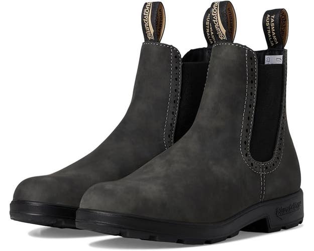 Blundstone BL1630 Chelsea Women's US 4 Rustic Black Leather Ankle Boots HAWK1892