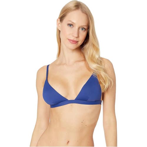 Vitamin A Moss Sapphire EcoLux Top Women's XL Blue Stretch Swimwear Beach JZZ344
