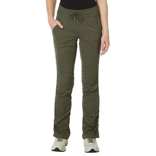 The North Face Aphrodite 2.0 Pant Womens XL Green Drawstring Waist Hiking JZZ416