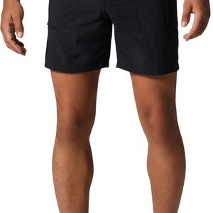 Mountain Hardwear Trail Sender Shorts Men 40 Black Stretch Hiking Camping JZZ349