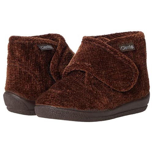 Cienta 133008 Toddlers US 6 Brown Velvet Round Toe Comfort Casual Shoes JZZ616