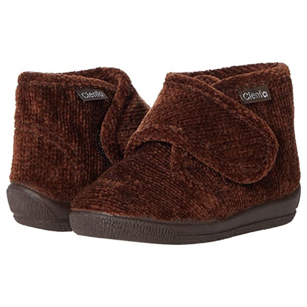 Cienta 133008 Toddlers US 6 Brown Velvet Round Toe Comfort Casual Shoes JZZ616