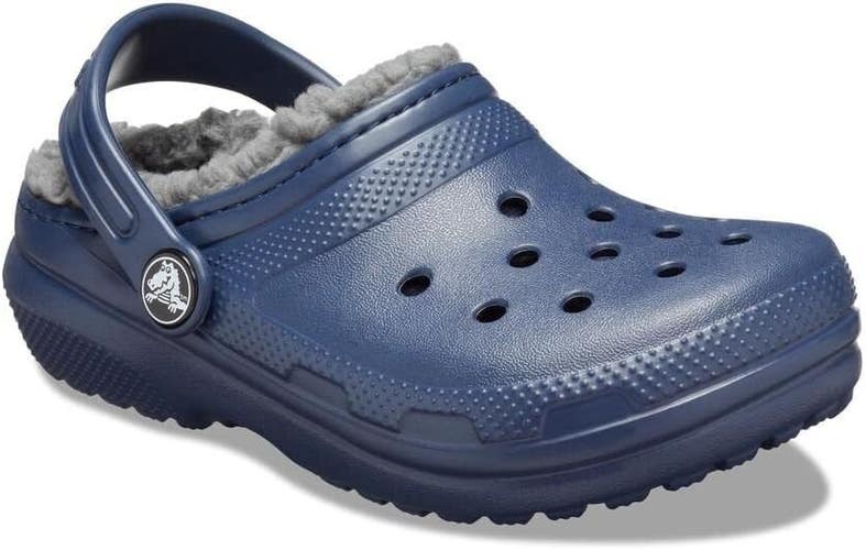 Crocs Classic 207009-459 Clogs Toddler C4 Navy Charcoal Comfort Shoes JZZ643