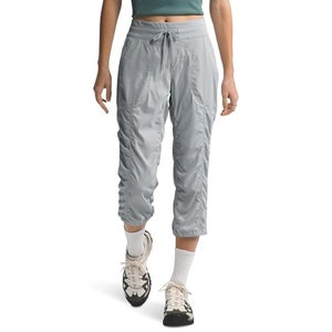 The North Face Aphrodite 2.0 Capri Pants Women's M Gray Drawstring Waist JZZ342