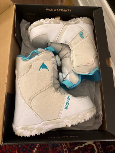 Kid's Burton Grom Boa Snowboard Boots | Size 1 Kids (Used)