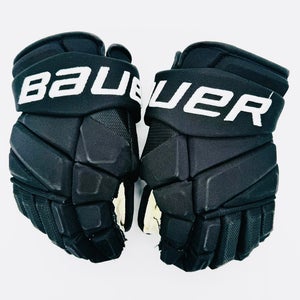Nearly New NHL Pro Stock Stars Bauer Vapor Hyperlite Pro Hockey Gloves-14"-Single Layer Palms