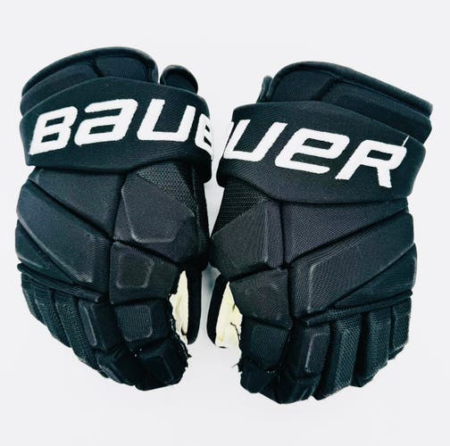 Nearly New NHL Pro Stock Stars Bauer Vapor Hyperlite Pro Hockey Gloves-14"-Single Layer Palms