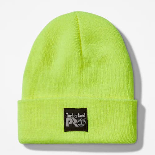 Timberland Pro Watch TB0A1V98C77 Beanie Men's OS Yellow Rib Knit Cap JAX839