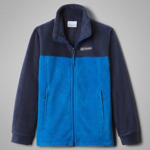 Columbia Steens Mountain II Jacket Boys XL Blue Indigo Fleece Full Zip JAX801