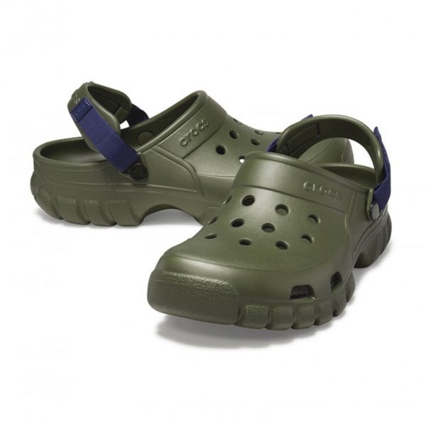Crocs Offroad Sport 202651-3c7 Clog Men's 10 Green Slip-On Comfort Shoes JAX818