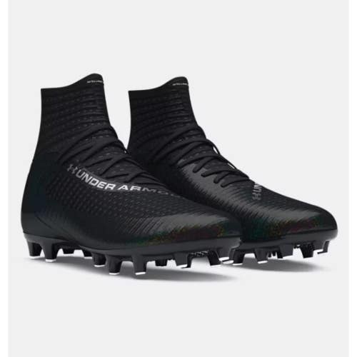 Under Armour Highlight MC 2.0 3027304-001 Mens 9.5 Black Football Cleats RHS7027