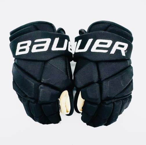 Tyler Seguin NHL Pro Stock Bauer Vapor HyperLite Pro Hockey Gloves-14”-Custom Palms-No Inserts