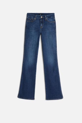 7 For All Mankind Kimmie Jeans Women's 25 High Wave Denim Bootcut Leg GBO1951