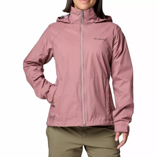 Columbia Switchback III Jacket Women S Fig Full Zip Hooded Raglan Sleeve GBO1942