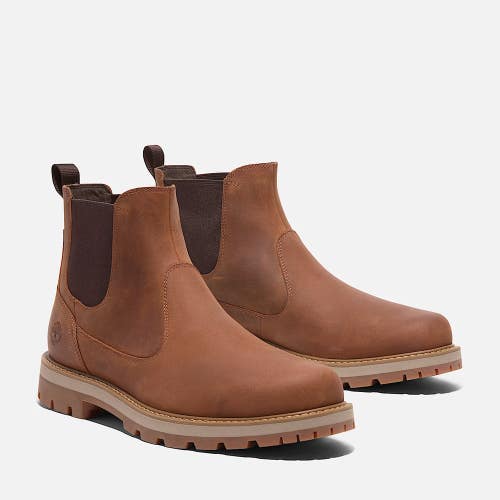 Timberland Britton Road TB0A6A4WEM6 Men's Brown Ankle Chelsea Boots DWA3586