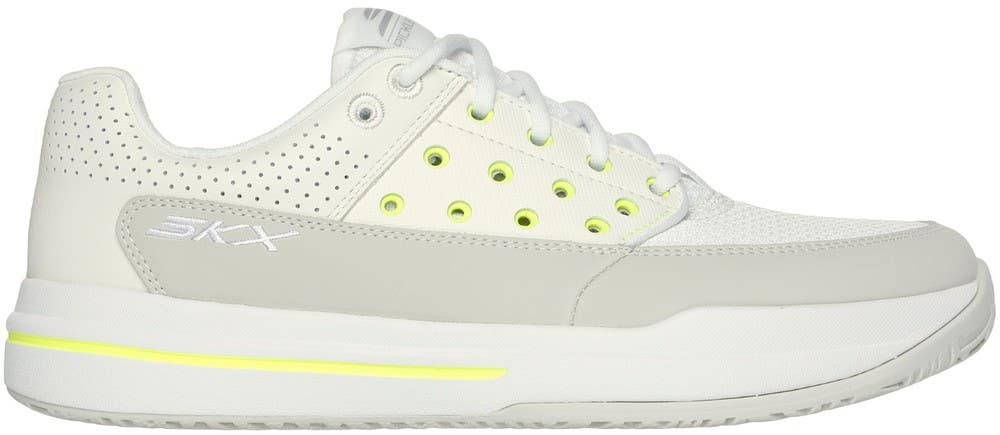 Skechers Viper Court Luxe 172105-WNT Women's White Pickleball Shoes GBNC1642