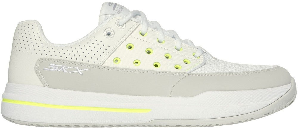 Skechers Viper Court Luxe 172105-WNT Women's White Pickleball Shoes GBNC1642