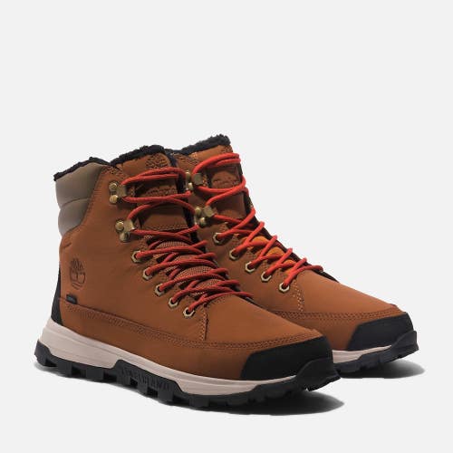 Timberland Treeline TB1A678CF13 Men's 9 Rust Leather Waterproof Boots DWA3352