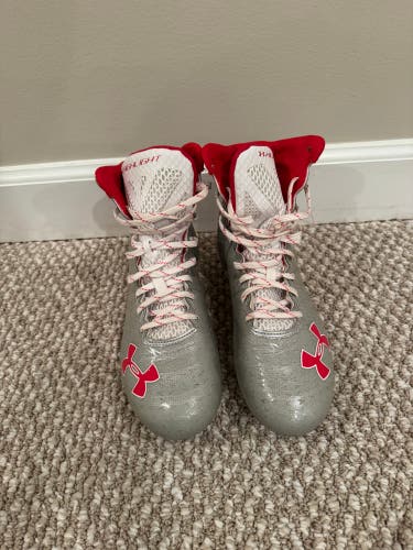 UA Highlight High Top Cleats Size M 7.0 (W 8.0) Adult Under Armour (New)