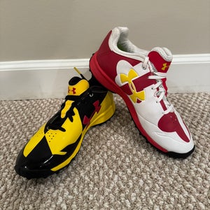 UMD Flag Turf Shoes Unisex Size M 7.0 (W 8.0) Under Armour (New)
