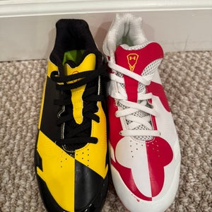 UMD UA Cleats - MD FLAG Size M 7.0 (W 8.0) Molded Cleats (New)