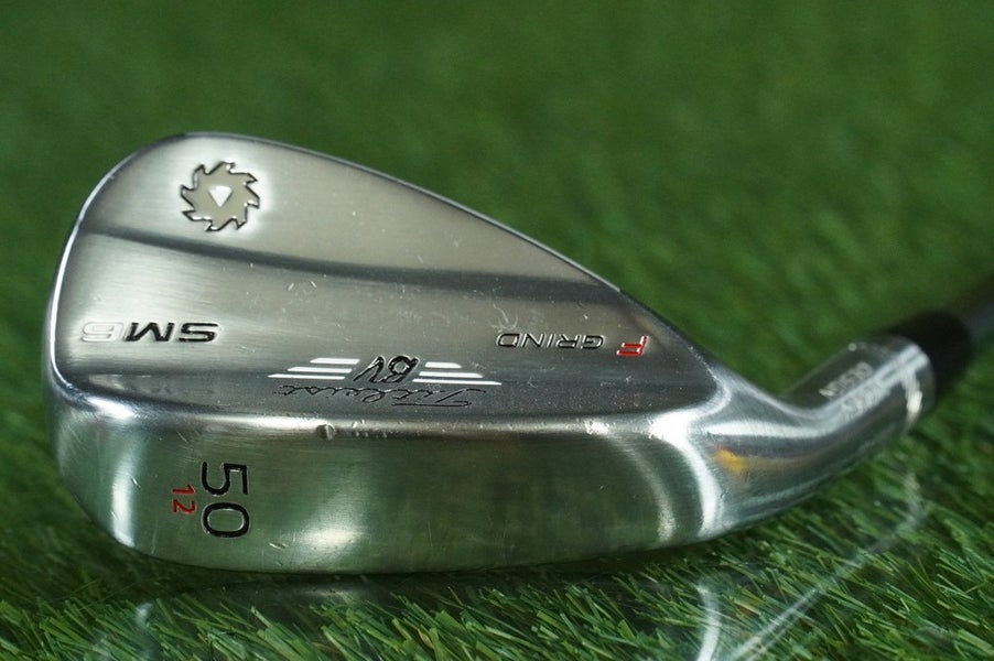 Titleist SM6 BV 50 12 Wedge Gap Attack Approach Vokey Wedge Flex Steel Left LH