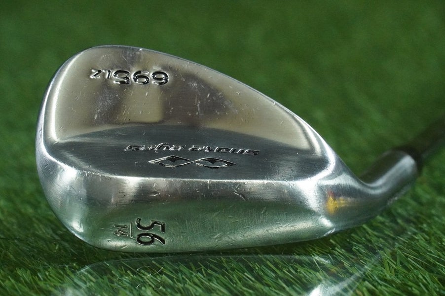 Snake Eyes 695LZ 56 14 Wedge Sand Fluid Forged KBS HI-REV 135 Extra X-Stiff LH