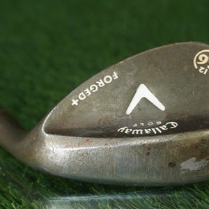 Callaway Forged+ 56 12 Wedge Sand Forged Wedge Steel Shaft Right Rh ~ Raw!!