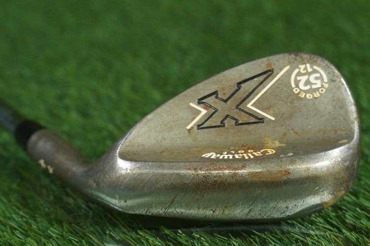 Callaway X 52 12 Wedge Gap Attack Approach True Temper Dynamic Gold Steel RH