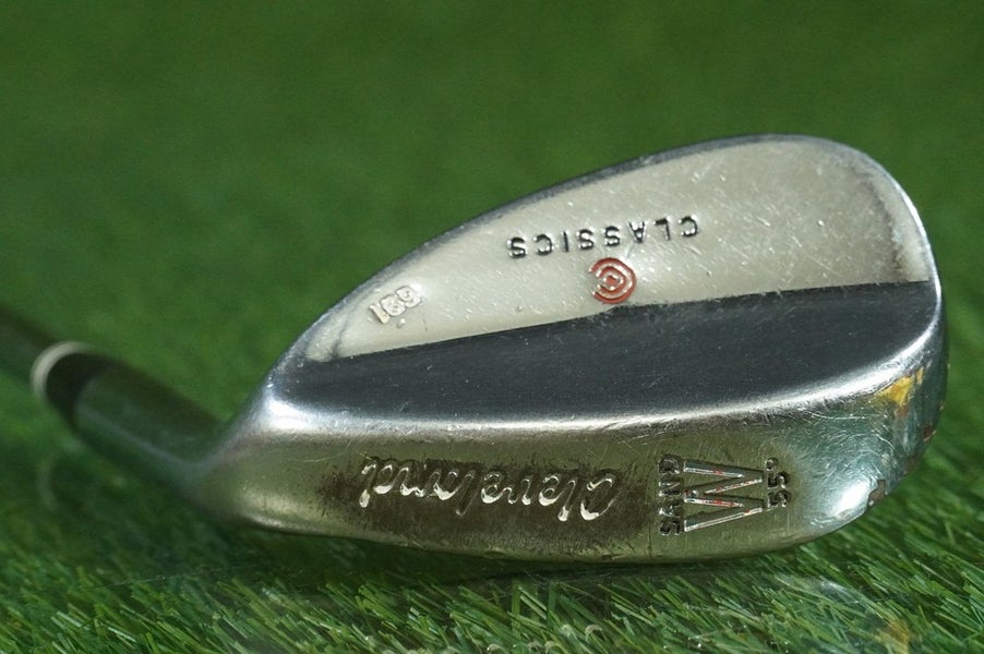Cleveland Classics 691 55 Sand Wedge "W" True Temper Steel Shaft RH ~ LOOK!!