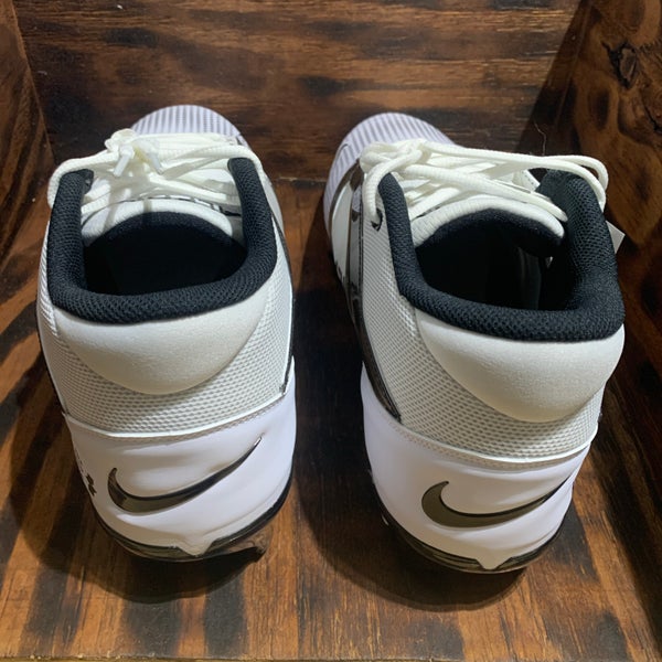 Nike Air Alpha Menace 4 Pro Football Cleats Size 16 Black  display picture 3