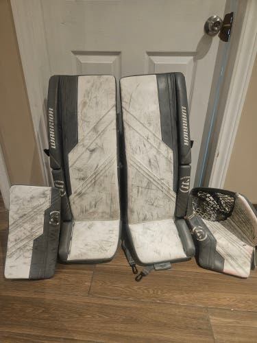 Custom 33" 2023 Warrior Ritual G6 Pro Regular Goalie Full Set  (Used)