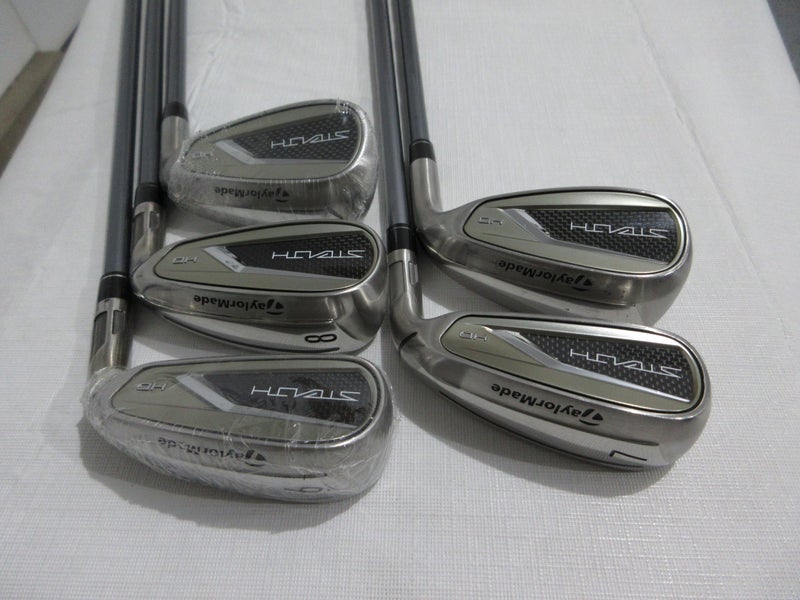 TaylorMade Stealth HD Iron Set - 6-PW - Regular Flex Graphite - MINT/NEW