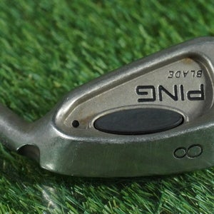 Ping i3 Blade 8 Iron Cushin JZ Steel Stiff Flex Black Dot Right Handed RH