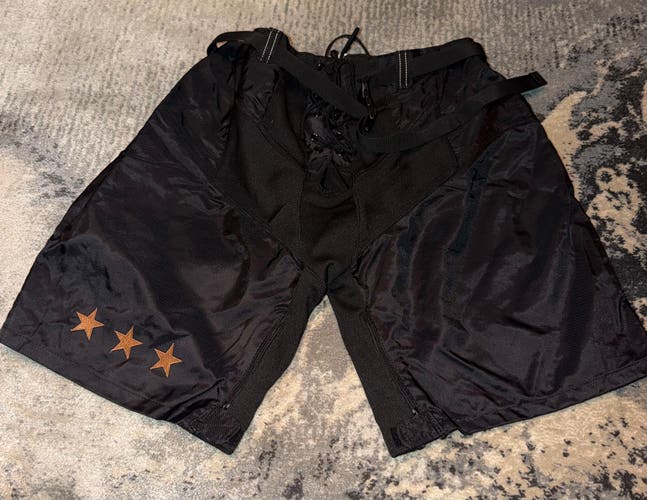 NEW Size Medium Pro Stock Washington Capitals Reverse Retro Bauer Nexus Girdle/Pant Shell Black #29